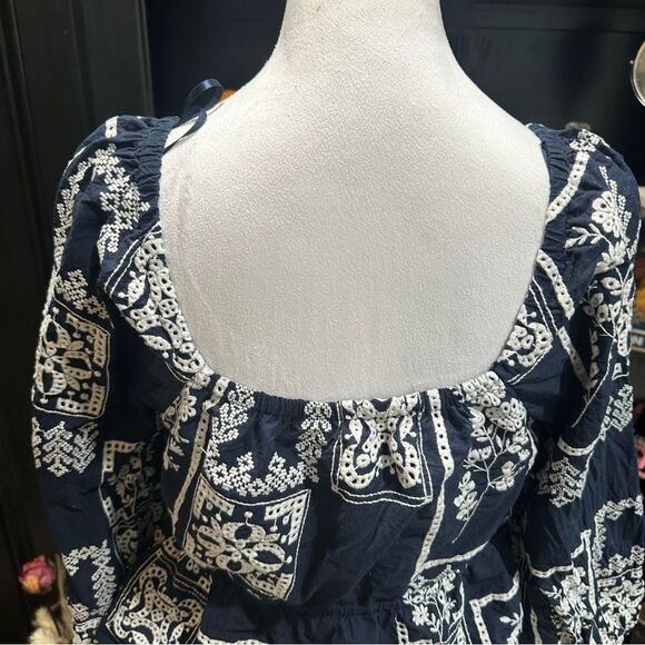 Greylin Rheena Embroidered Top Size Large - Picture 9 of 13